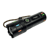 Ліхтар Li-Ion акум Type-C індикація заряду zoom NIGHT VISION FLUORESCENCE 701-PM10-TG
