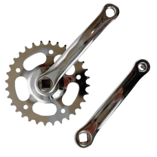 Система шатунів (шатуни) HC140 під квадрат 32 зуби 140 мм, хром (для дитячих велосипедів)