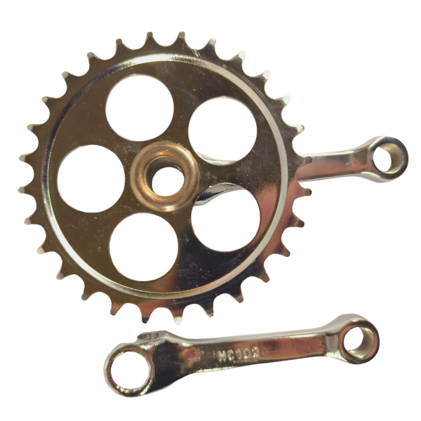 Велосипедна Система Шатунів Дитяча Shunfeng 12" 28T 102мм Під Квадратний Вал