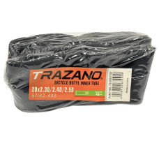 Камера 20х2.30/2.40/2.50 (57/62-406) AV 48 мм прямий вентиль Shrader Trazano