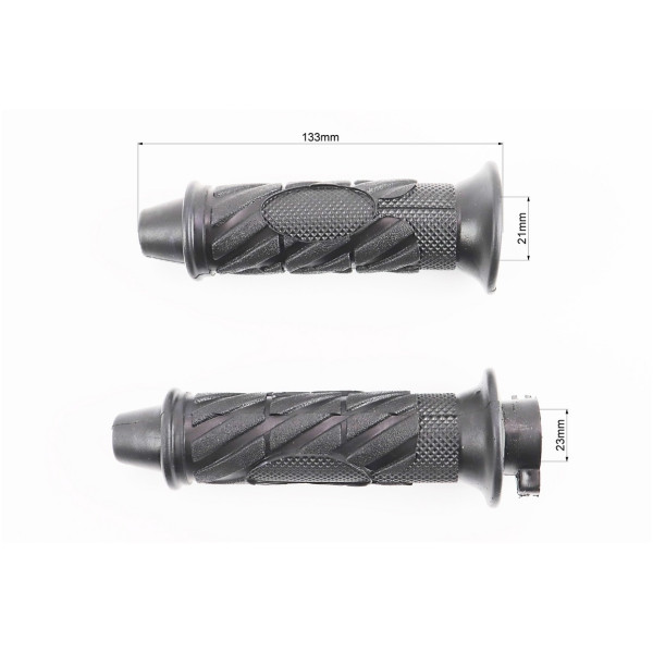 Ручки газу чорні для скутера JWBP GY6