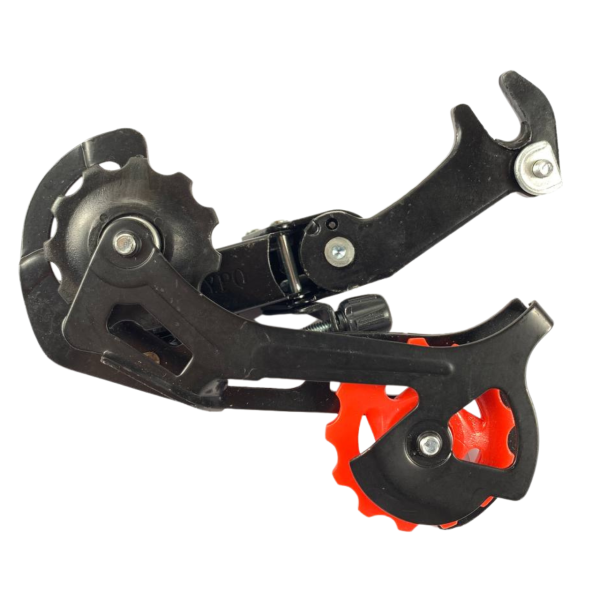 Задній перемикач 6-7 швидкостей гачок чорний XUNDAH H-40