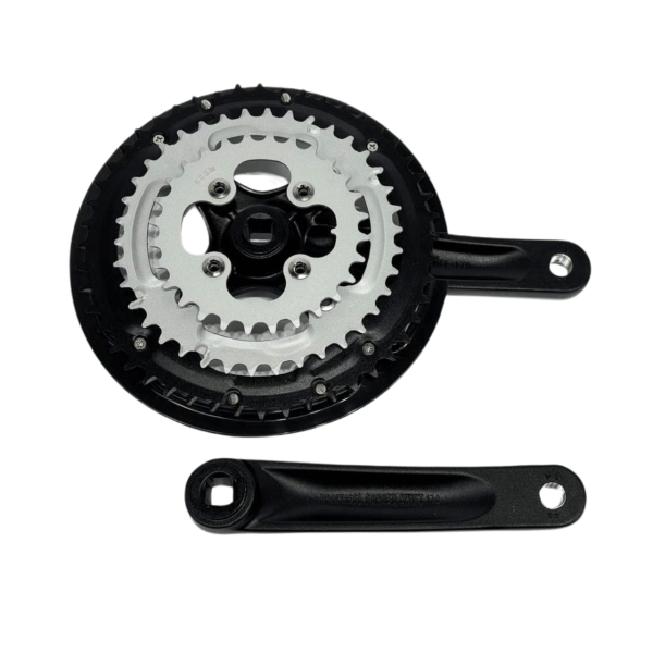 Шатуни 48/38/28T 170 мм із захистом ланцюга Prowheel SWIFT-251