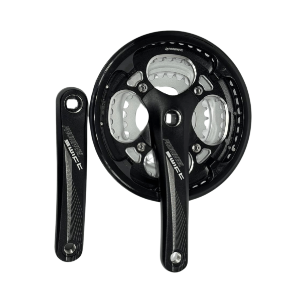 Шатуни 48/38/28T 170 мм із захистом ланцюга Prowheel SWIFT-251