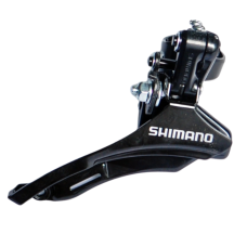 Передній перемикач швидкостей Shimano Tourney FD-TZ31 верхня тяга (Top Pull) на 3х6/7 швидкостей чорний