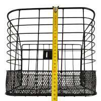 Кошик сітка ромбік чорний Shunfeng 28"