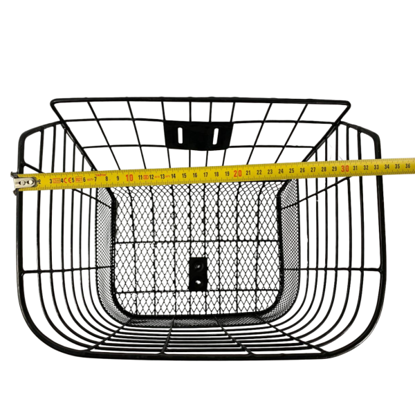 Кошик сітка ромбік чорний Shunfeng 28"