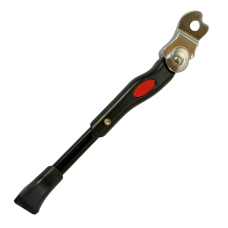 Універсальна велосипедна підніжка на задню вісь 24"-28" (Телескопічна, під гайку) Алюмінієва чорна