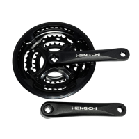 Система шатунов 48/38/28 170 мм алюминиевая с защитой цепи Hengchi 3182