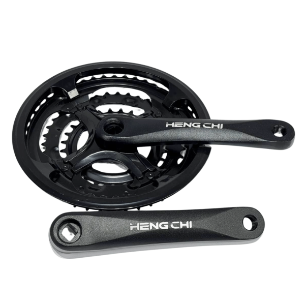 Система шатунов 48/38/28 170 мм алюминиевая с защитой цепи Hengchi 3182