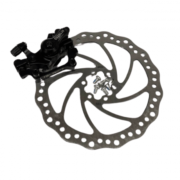 Гальмівний комплект ротор 180 мм з адаптером та каліпером 180/160 Oushilun