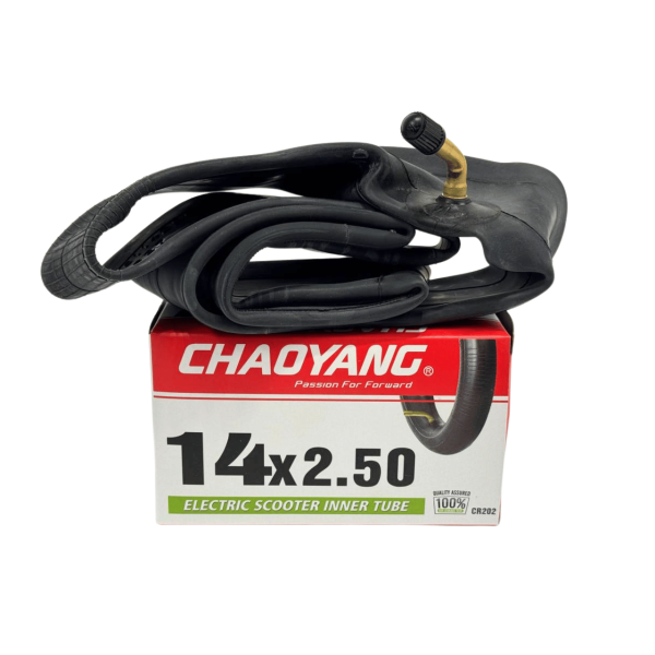 Камера 14х2.5 зігнутий вентиль Shrader Trazano