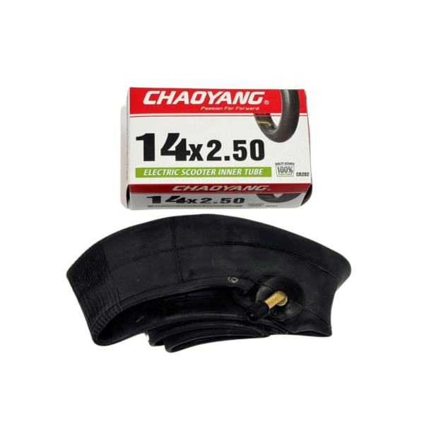 Камера 14х2.5 зігнутий вентиль Shrader Trazano