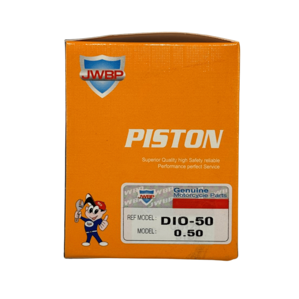 Поршень 2 ремонт 39.5 мм палець 12 мм JWBP Honda DIO-50