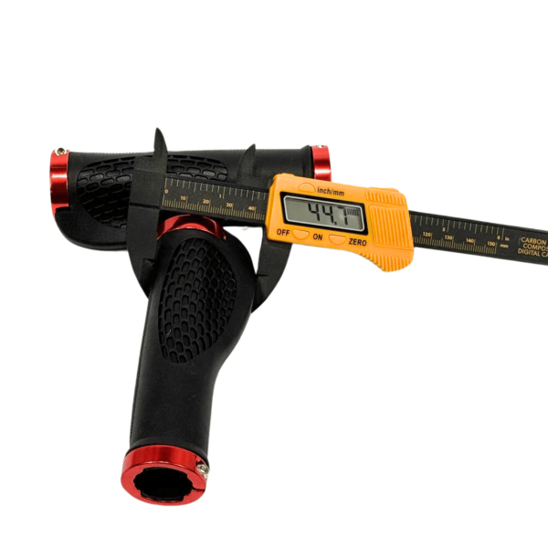 Грипси ергономічні 130 мм червоні Shunfeng