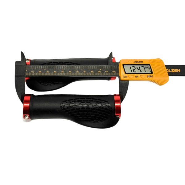 Грипси ергономічні 130 мм червоні Shunfeng