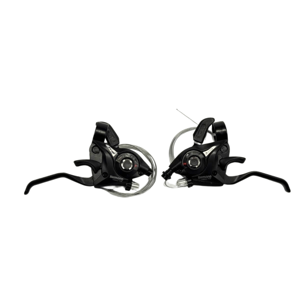 Моноблоки 3x7 чорні репліка під Shimano