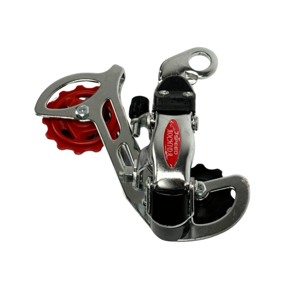 Задній перемикач 6-7 швидкостей хром Aochida H-50