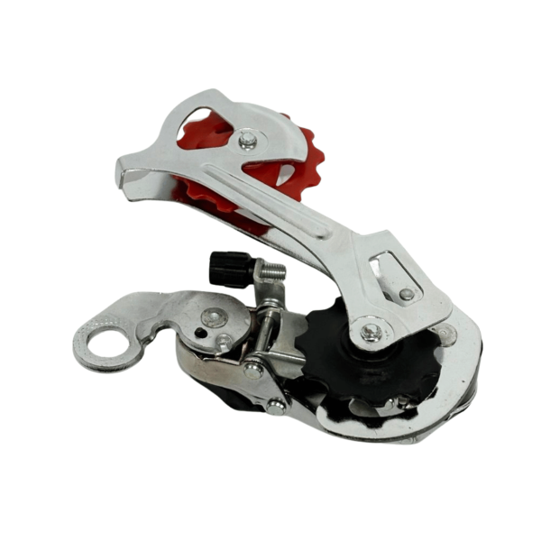 Задній перемикач 6-7 швидкостей хром Aochida H-50