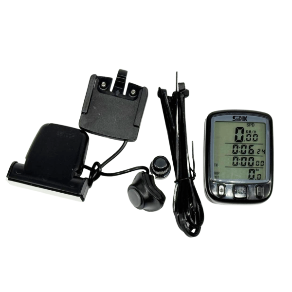 Велоспідометр бездротовий 27 функцій з виносною кнопкою SD-563C