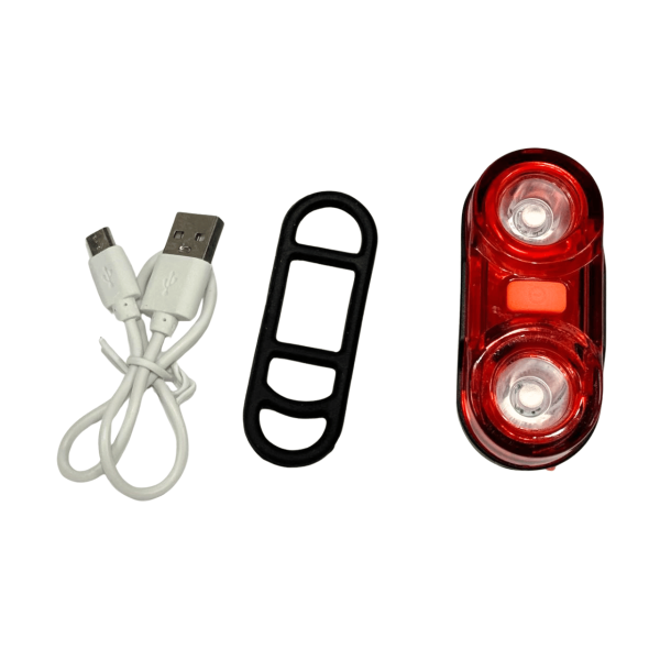 Стоп ліхтар 8 режимів Li-Ion акумулятор ЗУ Type-C DMFL-535-2LED STOP