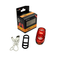 Стоп ліхтар 8 режимів Li-Ion акумулятор ЗУ Type-C DMFL-535-2LED STOP