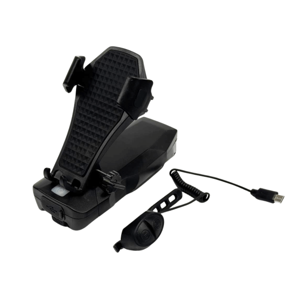 Фара ліхтар із сигналом та тримачем телефону 5 режимів BG-1951-HJ-068