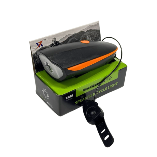 Фара ліхтар із сигналом помаранчева LED акумуляторна HJ-7588 SA-47