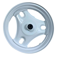 Передний диск Honda Dio-50 металл 2.15x10 с подшипниками 6200 и пыльником GO