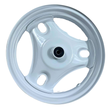 Передний диск Honda Dio-50 металл 2.15x10 с подшипниками 6200 и пыльником GO