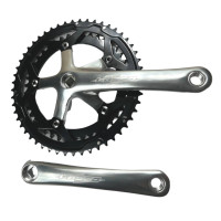 Система шатунов шоссейная 52/42 зуба разборная Lasco 1204S