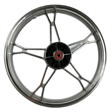 Задний диск 1.60x17 Дельта литой 6301 серебристый GO