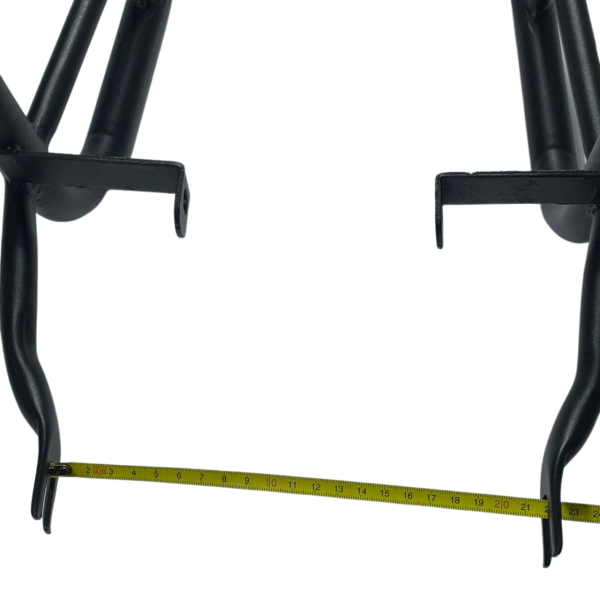 Багажник із підніжками чорний Alpha