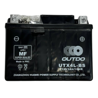 Кислотный аккумулятор UTX4L-BS 12V 3Ah/10HR Outdo