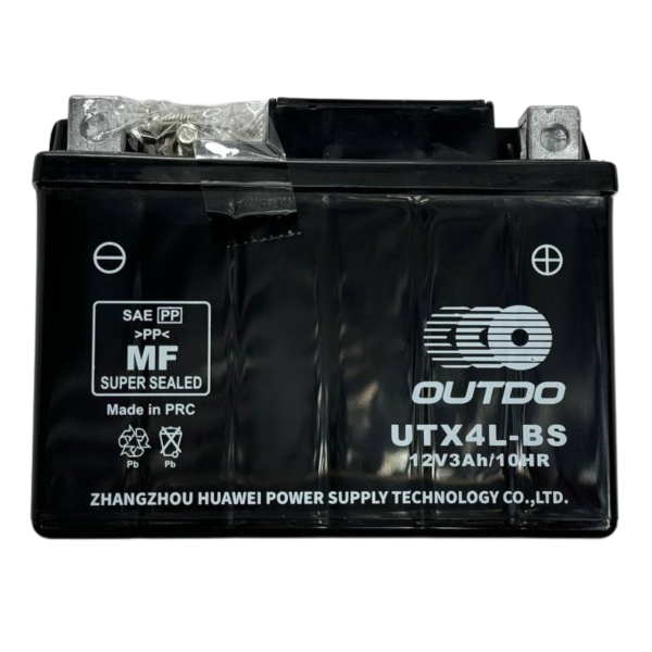 Кислотный аккумулятор UTX4L-BS 12V 3Ah/10HR Outdo