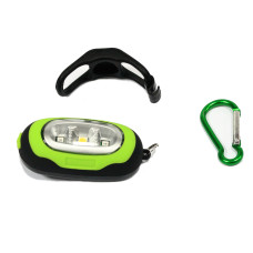 Стоп-сигнал велосипедный LED GA-61 зеленый LL-5658 Jing Yi