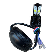 Лампа фары LED 4 диода M4 универсальный цоколь GO