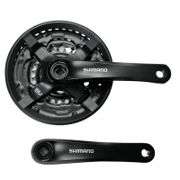 Система шатунов 42/34/24 зуба 170 мм Shimano Tourney FC-TY501