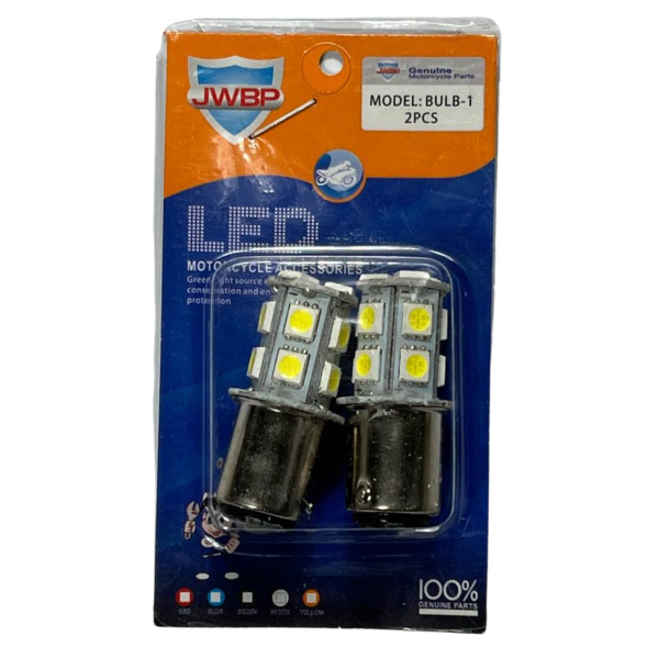 Лампа стоп-габарит LED кукуруза двухконтактная BUBL-1 JWBP