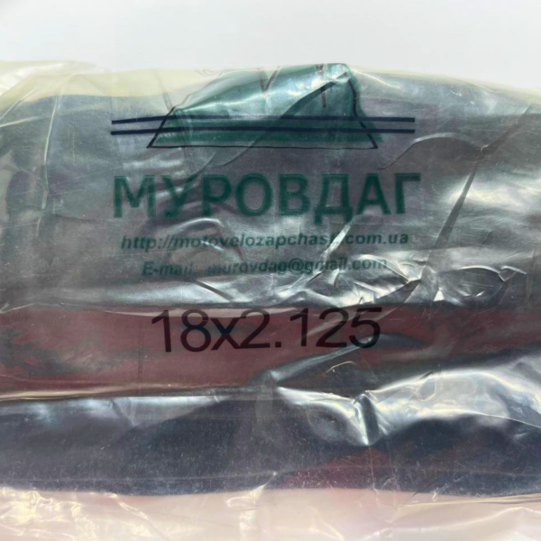 Камера 18x2.125 прямой вентиль Schrader 33мм Муровдаг