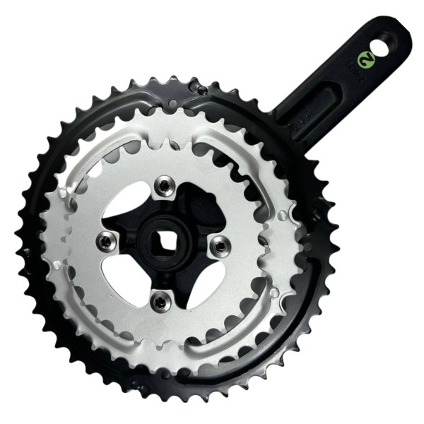 Шатуны Lasco 2141S 48/38/28 разборные 170мм Тайвань