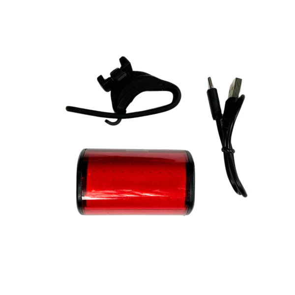 Стоп-сигнал велосипедний LED/USB C-TYPE WQB-514 червоний великий Baisk