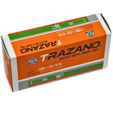 Камера BOX 28" 700x33/37C 33/37-622/630 прямой вентиль Schrader 48мм Trazano