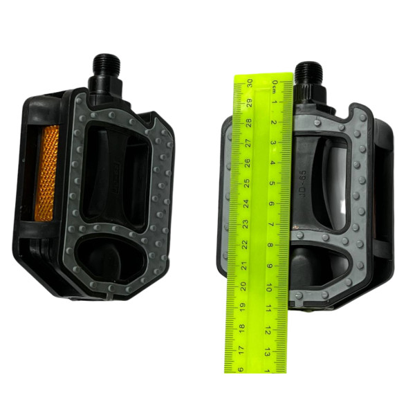 Педали велосипедные JD-52 пластиковые FPD