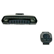 Стоп-сигнал с поворотником X5 LED/USB с пультом и лазером MEILAN