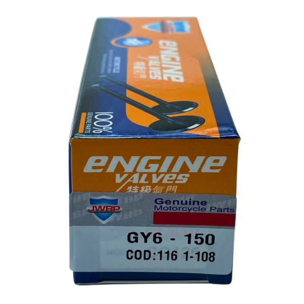 Клапана GY6 150 4т JWBP