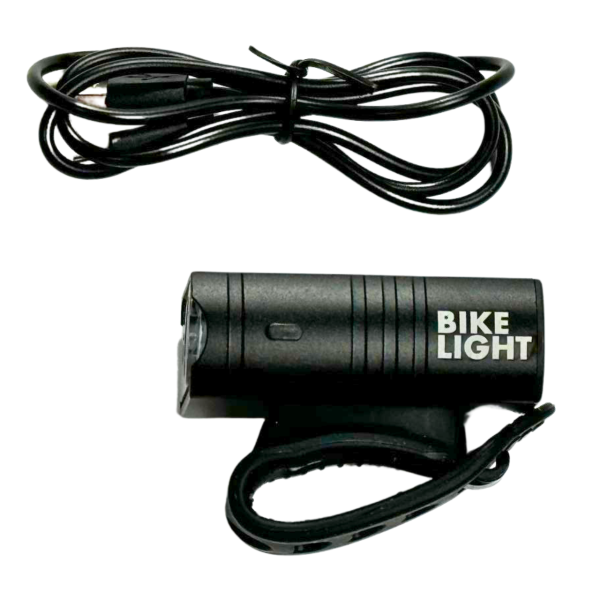 Фара велосипедная LED/USB C-TYPE BK-02 алюминиевая Baisk