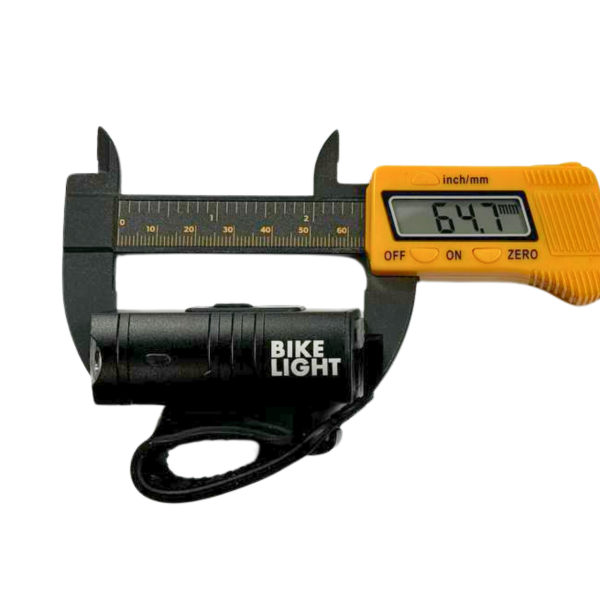 Фара велосипедная LED/USB C-TYPE BK-02 алюминиевая Baisk