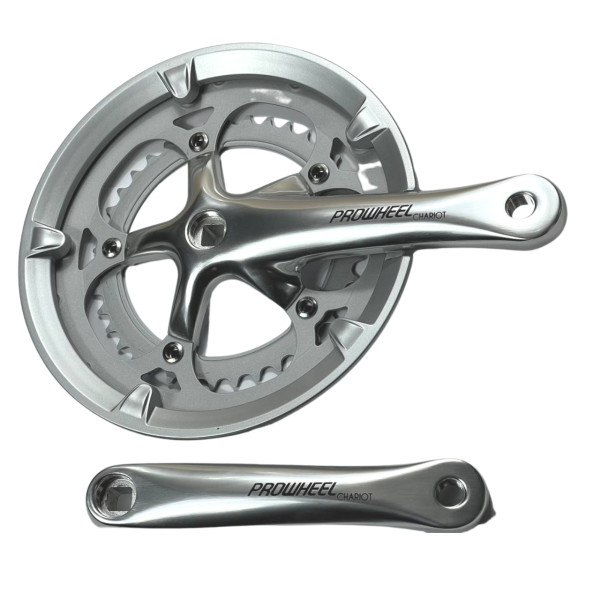 Шатуны CHARIOT 53/39 170мм серая Prowheel