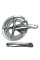 Шатуны CHARIOT 53/39 170мм серая Prowheel